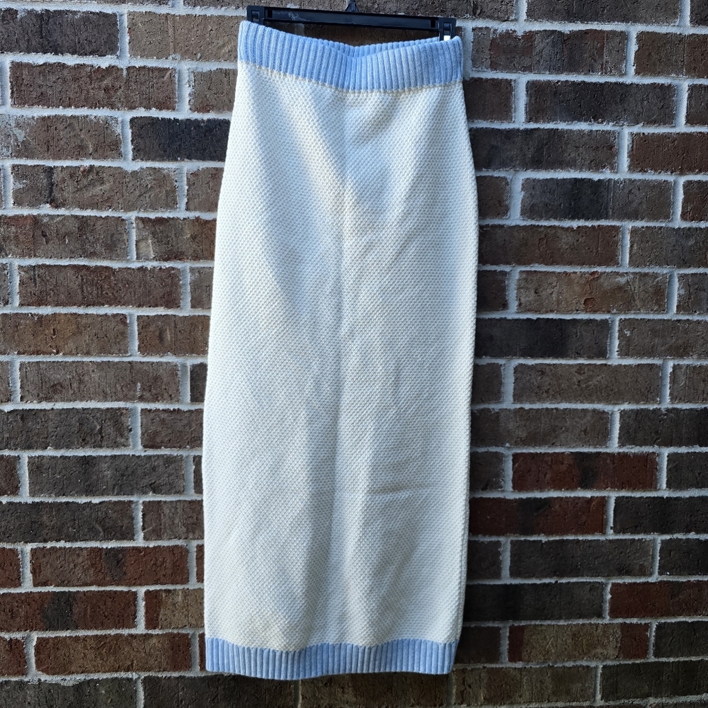 NWT Sancia Jalie Knit Cream High-Waisted Pencil Skirt XS - Picture 4 of 14